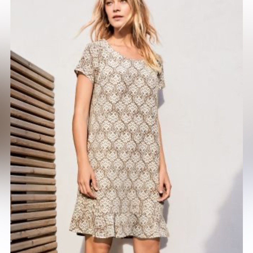 Garnet Hill Olivia Silk Dress Size 4
